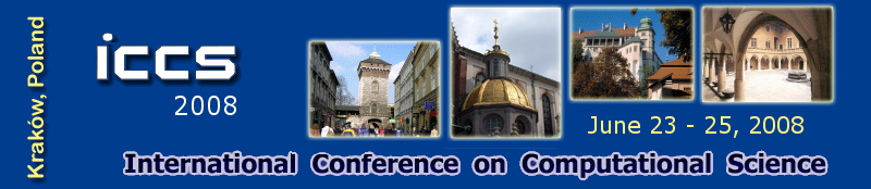 ICCS 2008, Krakow, Poland